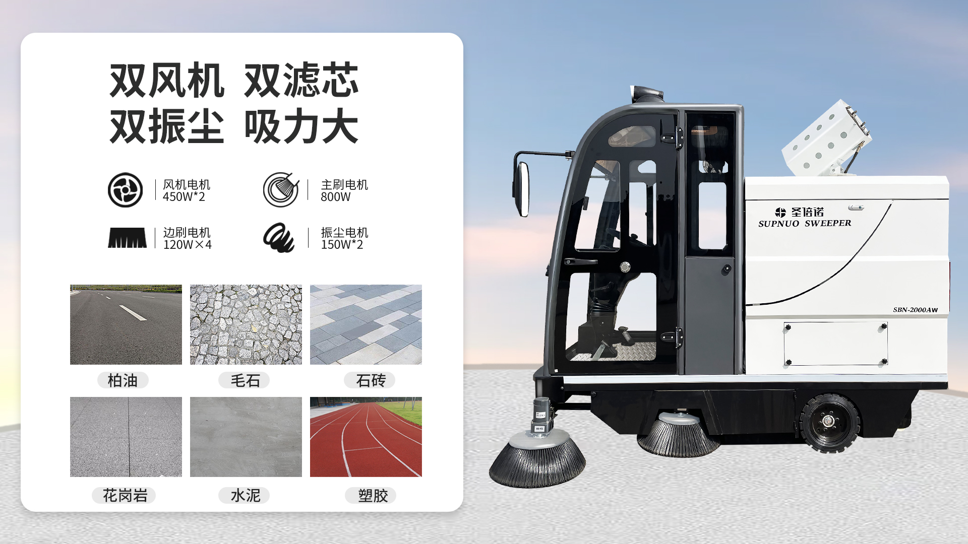 吐鲁番电动扫地车在机场清洁中的应用